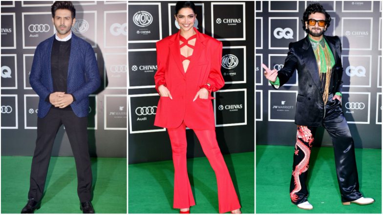 GQ Awards 2022 Full Winners List: Kartik Aaryan, Deepika Padukone, Ranveer Singh – Here’s Looking at the List of GQ Men Of The Year 2022 Awardees!