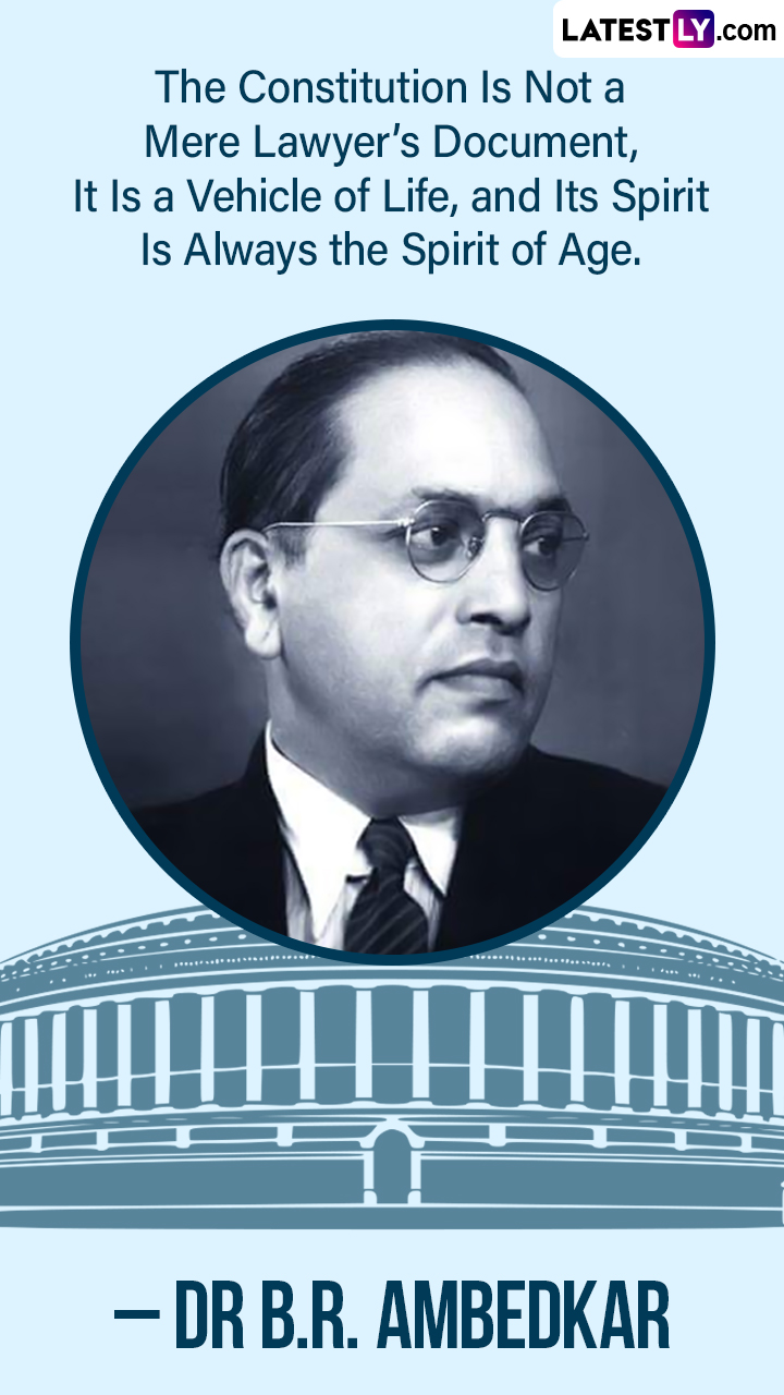 Constitution Day 2022 Quotes, Sayings and Messages by BR Ambedkar ...