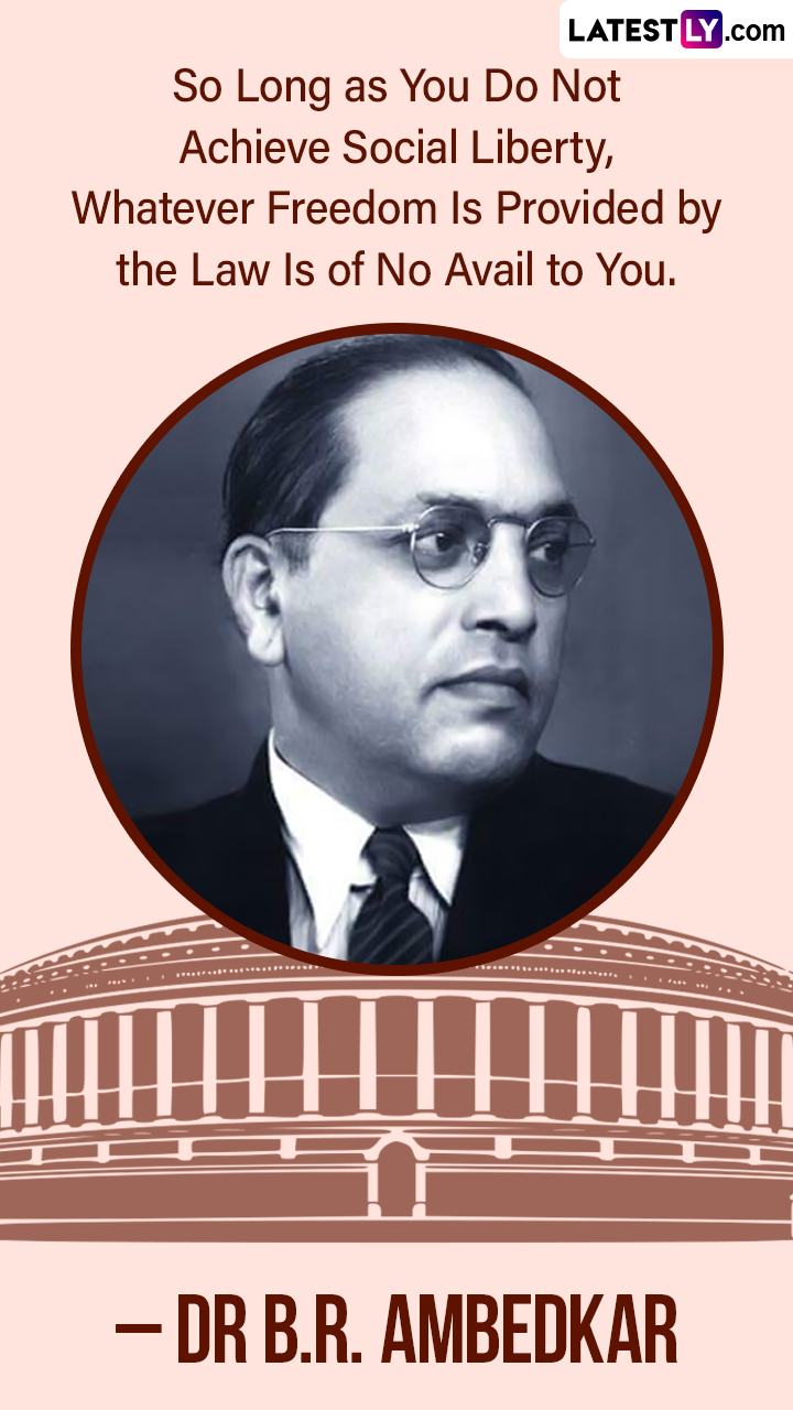 Constitution Day 2022 Quotes, Sayings and Messages by BR Ambedkar ...