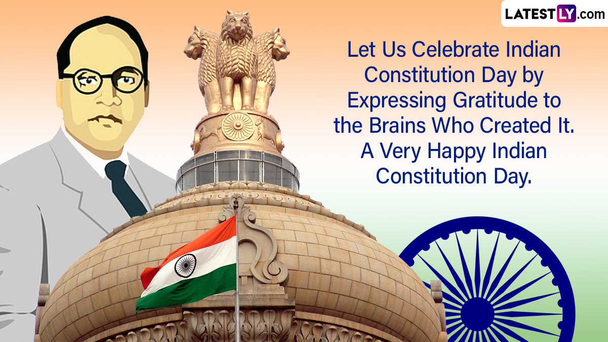 Happy Constitution Day 2022 Greetings and Wishes: WhatsApp Messages, Images,  HD Wallpapers and SMS You Can Share on Samvidhan Diwas | 🙏🏻 LatestLY