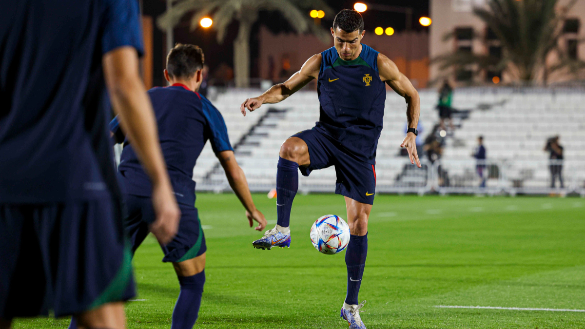 Cristiano Ronaldo: Portugal star begins training for FIFA World