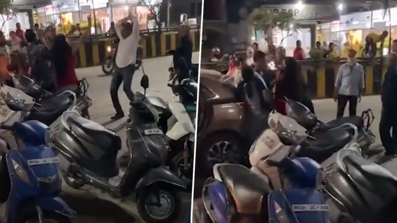 MP Shocker: Female Dance Teacher, Her Brother Beaten Up With Sticks by Neighbours Over Parking Issue in Indore (Watch Video)