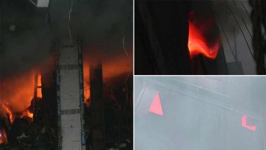 Delhi Fire: Over 50 Shops Gutted in Massive Blaze at Wholesale Market in Chandni Chowk (See Pics)