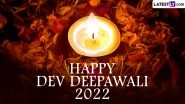 Happy Dev Deepawali 2022 Messages & Dev Diwali Images: Wishes, WhatsApp Greetings and HD Wallpapers To Send on &lsquo;Diwali of Gods&rsquo;