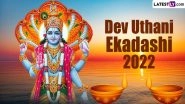 Dev Uthani Ekadashi 2022 Date: Prabodhini Ekadashi Vrat Rituals, Shubh Muhurat and Significance of The Pious Day That Marks Beginning of Auspicious Phase in Hinduism