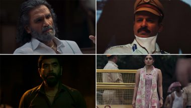 Dharavi Bank Trailer: Crime Lord Suniel Shetty and Cop Vivek Oberoi Lock Horns in This MX Player's Show (Watch Video)