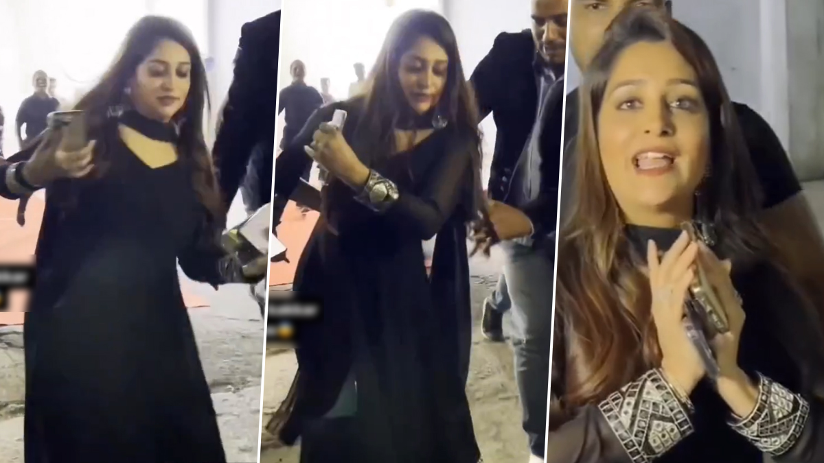 Dipika Kakar Gets Angry at a Man Who Saves Her From Falling, Netizens Ask  'Why So Much of Attitude?' (Watch Video) | ðŸ“º LatestLY