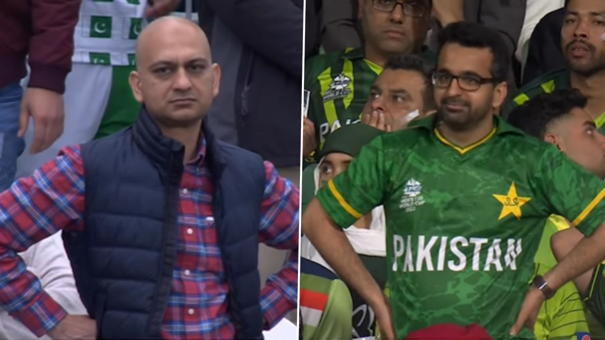 Disappointed Pakistani Fan Meme  Spotted During England vs Pakistan T20  World Cup 2022 Game, ICC Shares Funny Video | 👍 LatestLY