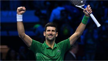 Novak Djokovic Wins 2022 ATP Finals Singles Title, Equals Roger Federer's Record of Six ATP Titles