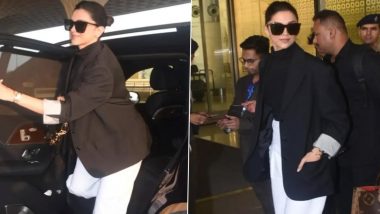 Fighter: Deepika Padukone Jets Off to Join Hrithik Roshan for the Shoot of Her Upcoming Actioner