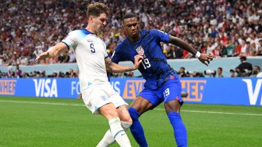 England 0-0 USA, FIFA World Cup 2022: England Held to Goalless Draw Against USA in Group B Encounter (Watch Video Highlights)