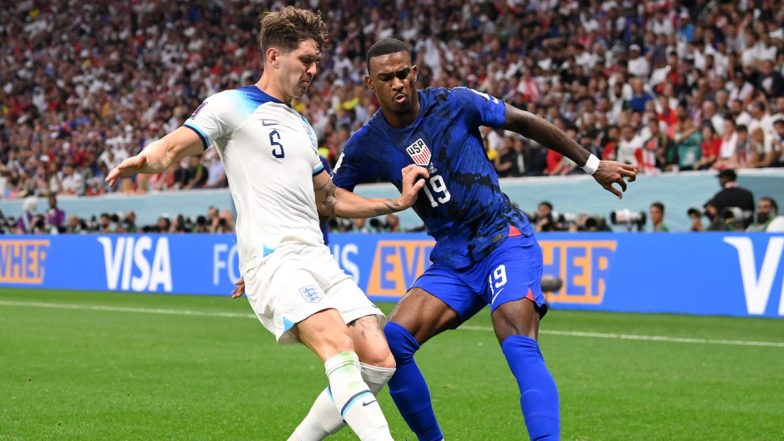 England 0-0 USA, FIFA World Cup 2022: England Held to Goalless Draw Against USA in Group B Encounter (Watch Video Highlights)