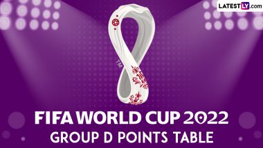 FIFA World Cup 2022 Group D Points Table Updated Live: France Progress As Group Toppers, Australia Join Defending Champions in Last 16