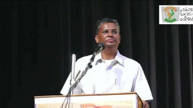 'Hindu' Word Is Persian, Has 'Dirty' Meaning, Says Karnataka Congress Leader Satish Laxmanrao Jarkiholi (Watch Video)