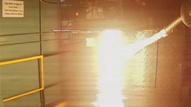 Agnikul Cosmos Successfully Test Fires Rocket Engine at Vikram Sarabhai Space Centre