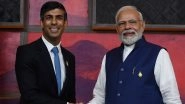 PM Narendra Modi Speaks With Rishi Sunak, Raises Security Issue of Indian Diplomatic Establishments in UK