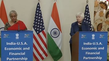 Indo-US Financial Partnership: India Looks to Strengthen Ties with US with Greater Vigour, Says FM Nirmala Sitharaman