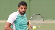 Rohan Bopanna and Matwe Middlekoop vs Simone Bolelli and Fabio Fognini, Paris Masters 2022 Live Streaming Online: Get Free Live Telecast of Men&rsquo;s Doubles Tennis Match in India