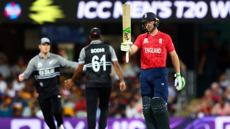 Jos Buttler Becomes England’s Highest T20I Run-Scorer, Helps Side Score 179/6 Against New Zealand at T20 World Cup 2022