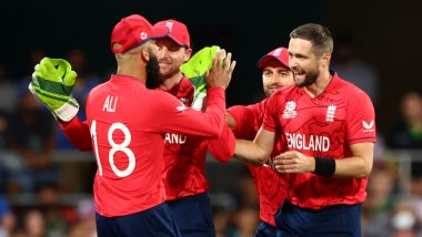 England Players Wear Black Armbands in Memory of David English During ICC T20 World Cup 2022 Final Against Pakistan