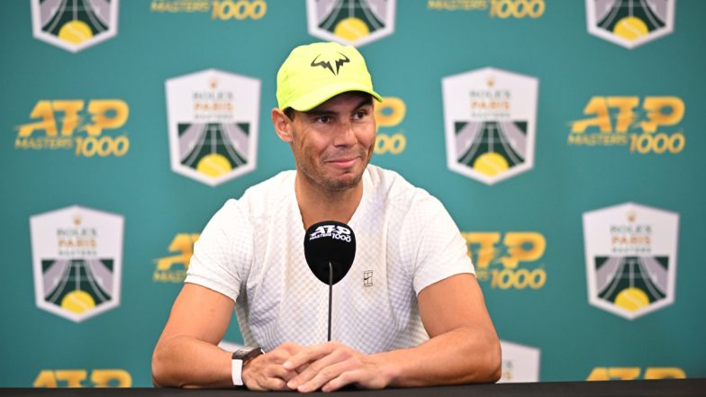 Rafael Nadal Opens Up on Leaving Newborn Son at Home for the First Time, Says, ‘After Only Three Weeks Knowing Him, You Start Missing Him’ (Watch Video)