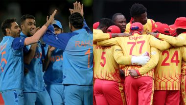 India vs Zimbabwe T20 Head-to-Head Record: Ahead of IND vs ZIM T20 World Cup 2022 Super 12 Clash, a Look at Last Five Results Between Two Nations