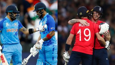 India vs England Preview, ICC T20 World Cup 2022 Semifinal 2: Likely Playing XIs, Key Players, H2H and Other Things You Need to Know About IND vs ENG Cricket Match in Adelaide