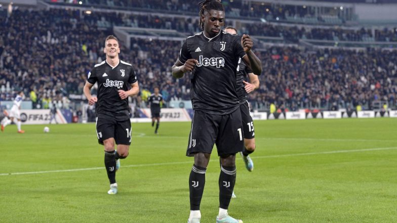 Juventus 3–0 Lazio, Serie A 2022–23: Moise Kean Brace Helps Bianconeri Soar to Third Spot (Watch Goal Video Highlights)