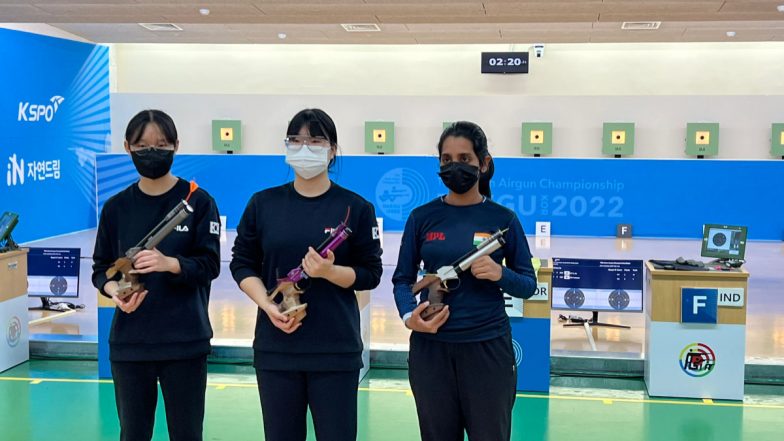 Asian Airgun Championships 2022: Kanishka Dagar Clinches Bronze Medal in 10m Youth Air Pistol Event