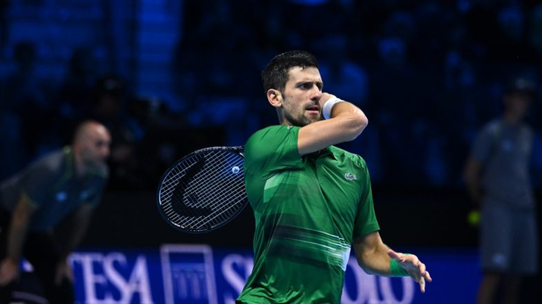 Novak Djokovic vs Taylor Fritz, ATP World Tour Finals 2022 Live Streaming Online: Get Free Live Telecast of Men’s Singles Tennis Semifinal Match in India?