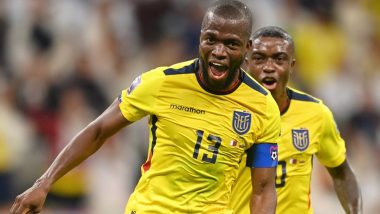 Qatar 0–2 Ecuador, FIFA World Cup 2022: Enner Valencia’s Brace Helps South Americans Down Hosts To Start on a High (Watch Goal Video Highlights)