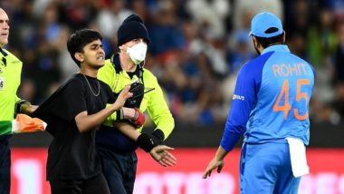Rohit Sharma Fan Fined INR 6.5 Lakhs For Invading Pitch To Meet Indian Skipper During IND vs ZIM Clash At T20 World Cup 2022