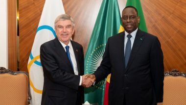 Thomas Bach, IOC President, Visits Senegal For Darkar Youth Olympic Games in 2026