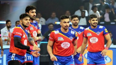 Telugu Titans vs UP Yoddhas, PKL 2022 Live Streaming Online on Disney+Hotstar: Watch Free Telecast of Pro Kabaddi League Season 9 on TV and Online