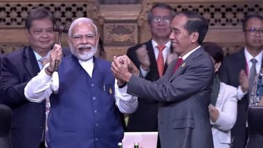 India Gets G20 Presidency; Indonesia President Joko Widodo Hands Over the Post to PM Narendra Modi As Bali Summit Ends (See Pics and Video)