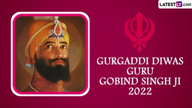 Gurgaddi Diwas Guru Gobind Singh Ji 2022 Images and HD Wallpapers for Free Download Online: Messages, Greetings and Wishes To Observe The Sikh Celebration
