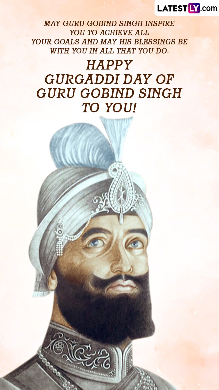 Gurgaddi Diwas Guru Gobind Singh Ji 2022 Wishes and Greetings ...