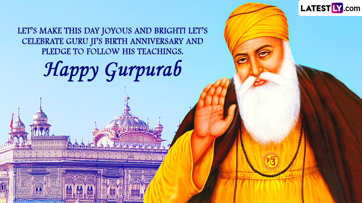 Guru Nanak Jayanti 2022 Greetings and Happy Gurpurab Messages ...