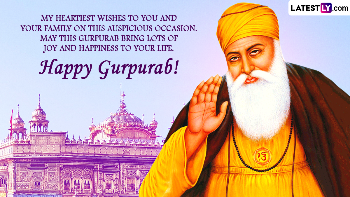 Guru Nanak Jayanti 2022 Greetings and Happy Gurpurab Messages ...
