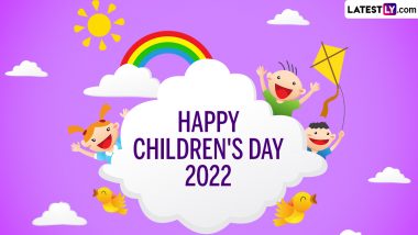 Children’s Day 2022 Images and HD Wallpapers for Free Download Online: Share Bal Diwas Wishes, Greetings, Quotes and WhatsApp Messages To Celebrate All Children