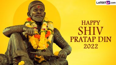 Shiv Pratap Din 2022 Images and HD Wallpapers for Free Download Online: WhatsApp Messages, Wishes, Chhatrapati Shivaji Maharaj Pictures and Greetings You Can Share