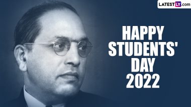 Students’ Day 2022 Images & BR Ambedkar HD Wallpapers for Free Download Online: Celebrate Students’ Day in Maharashtra by Sharing Greetings, Quotes and WhatsApp Messages