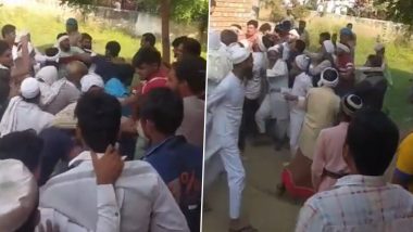 Haryana Sarpanch Election 2022: Shots Fired After Fight Breaks Out During Polls in Chanddaka Village; Policemen Injured (Watch Video)