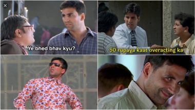 Hera Pheri and Phir Hera Pheri Meme Templates With Akshay Kumar for Free Download Online Just in Case You’re Missing the Actor’s Absence in Hera Pheri 3 Already!