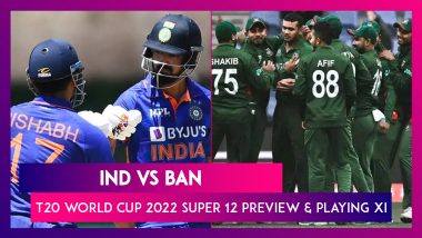 IND vs BAN, T20 World Cup 2022 Super 12 Preview & Playing XI: Teams Aim For A Win