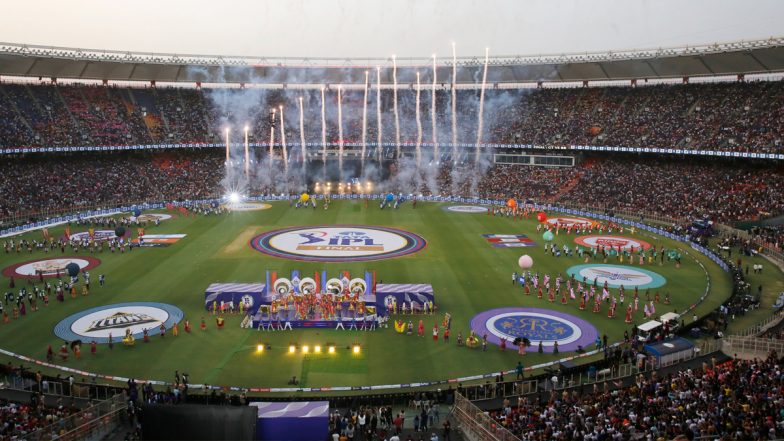 BCCI Receives Guinness World Record for Highest Attendance in a T20 Match, Historic Feat Achieved During IPL 2022 Final at Narendra Modi Stadium