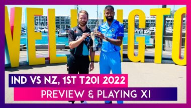 IND vs NZ, 1st T20I 2022 Preview & Playing XI: Teams Aim For A Winning Start