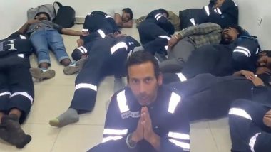 Indian Sailors, Detained in Equatorial Guinea for Over 80 Days, Send Another SOS, Seek Urgent Help Fearing Arrest by Nigerian Navy (Watch Video)