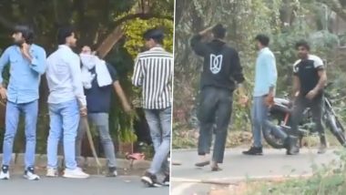 JNU Clash: Two Students Injured in Clash Between 2 Groups Over Personal Dispute at Jawaharlal Nehru University (Watch Video)