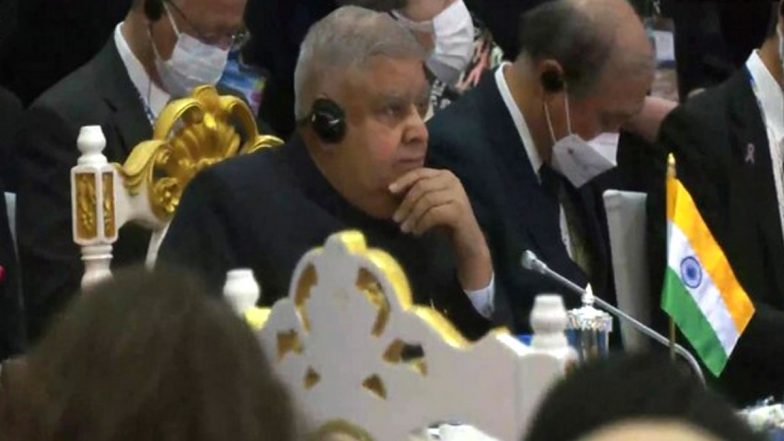 East Asia Summit 2022: Vice President Jagdeep Dhankhar Participates in 17th Summit in Cambodia